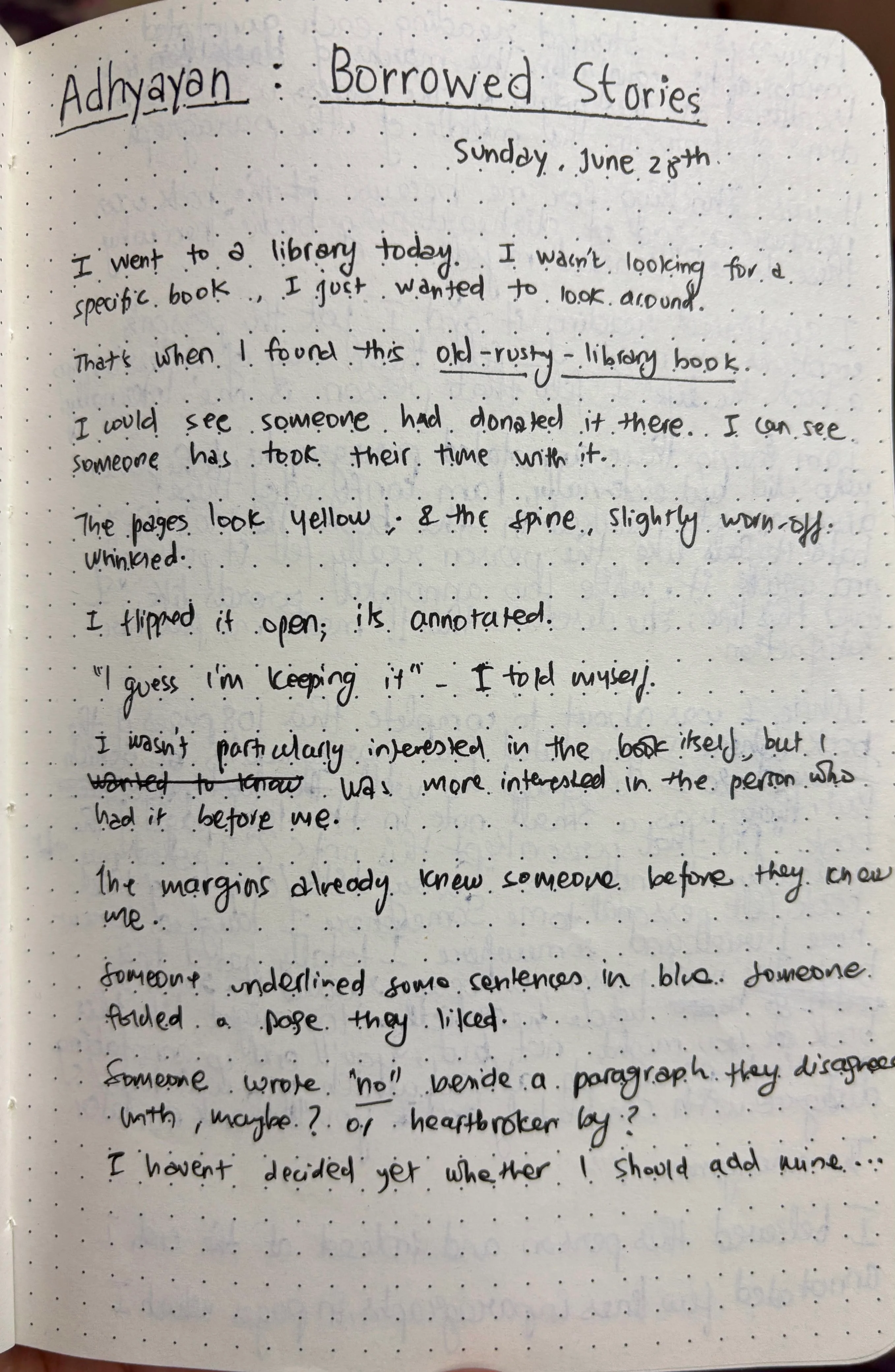 The Anotated Book