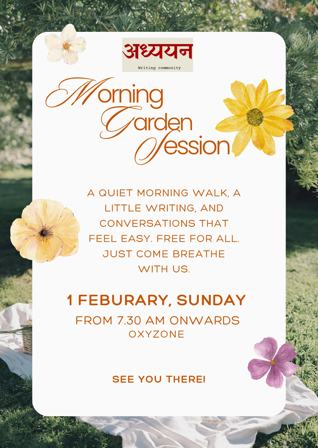 Event poster